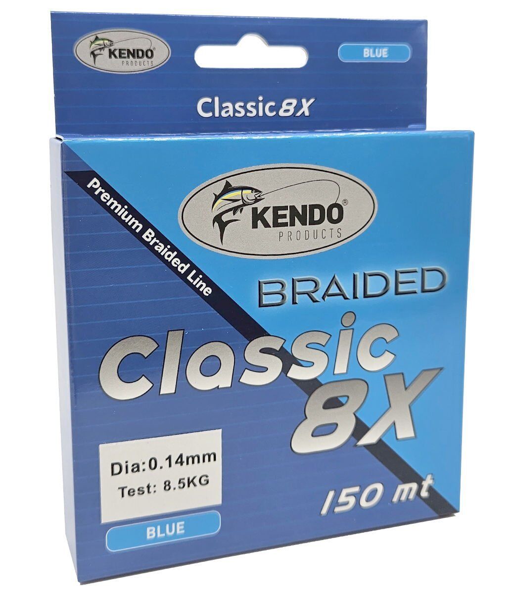 Kendo Classic 8X 150m Blue Örgü İp 0.16mm