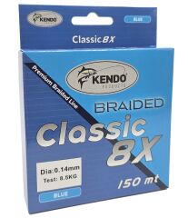Kendo Classic 8X 150m Blue Örgü İp 0.16mm