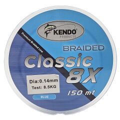 Kendo Classic 8X 150m Blue Örgü İp 0.16mm