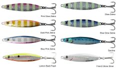 Savage gear Psycho Sprat 35g Sahte Balık Glow Zebra