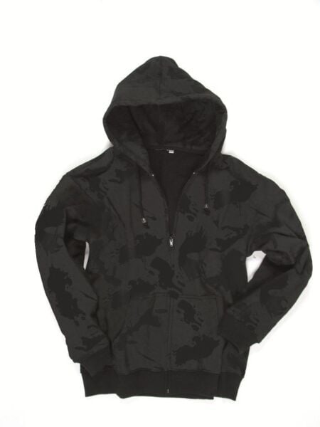 STURM SIYAH KAMO KAPSONLU POLAR XL