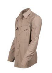 VAV Uzun Kol Gömlek Tactek-01 Bej - XXL