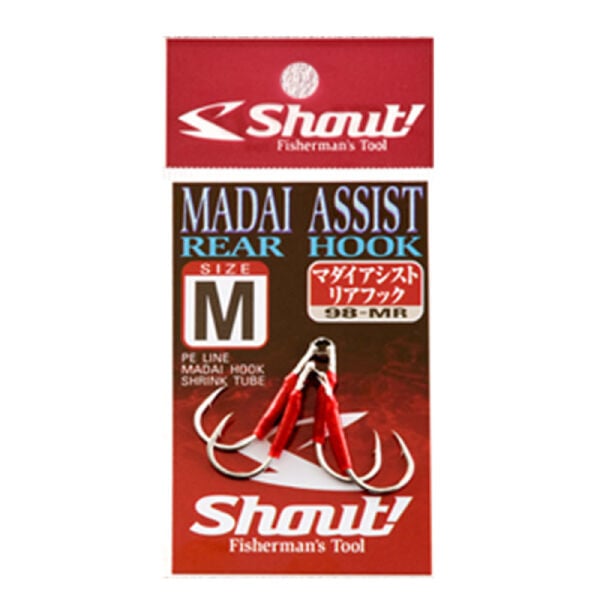 Shout Madai Assist Rear Hook Serisi Olta İğnesi L