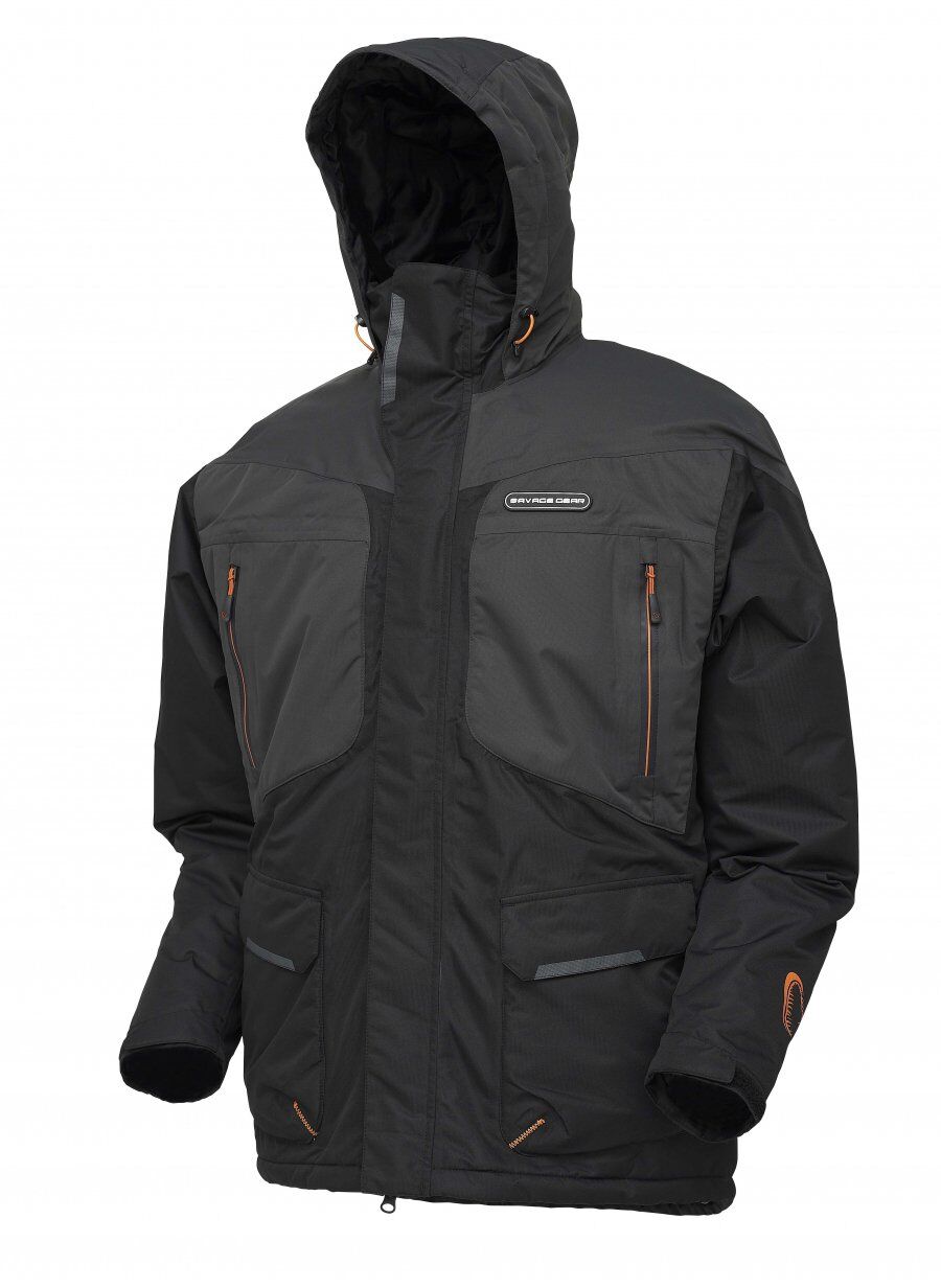 Savage Gear Heatlite Thermo Jacket Black Ink/Grey M