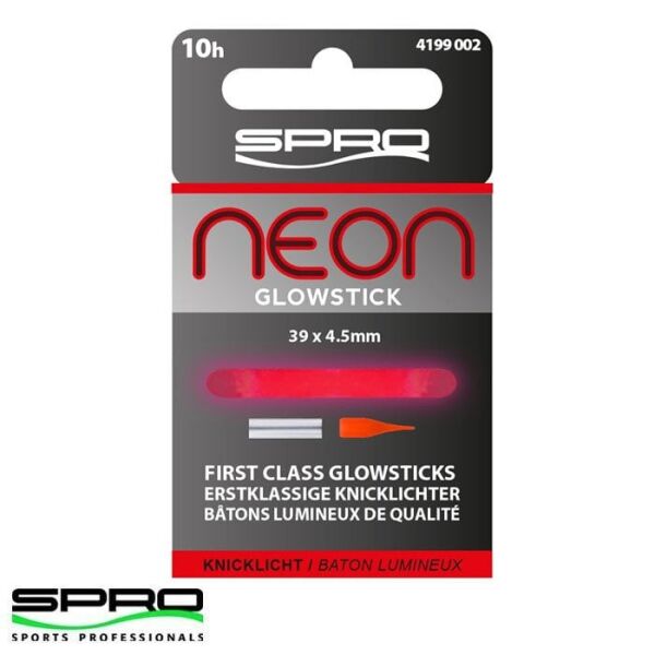 Spro Neon Kırmızı Işık Çubuğu 39X4.5MM