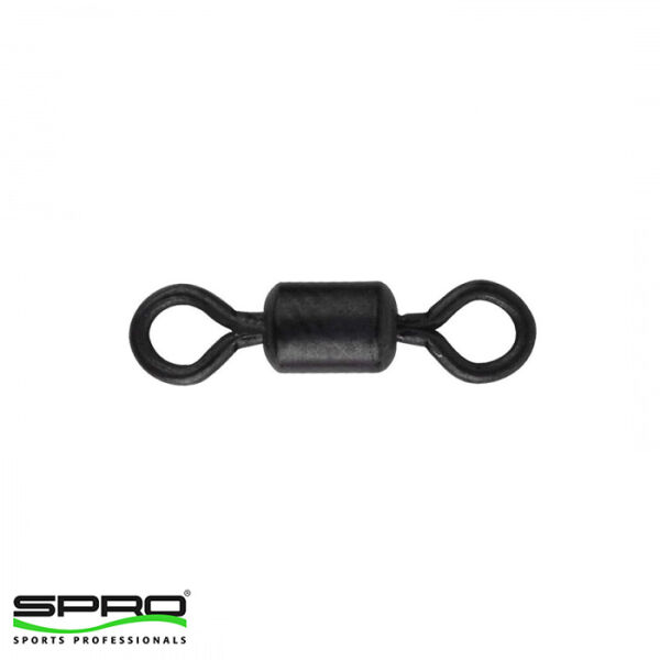 SPRO Matte Black Rolling Fırdöndü #1