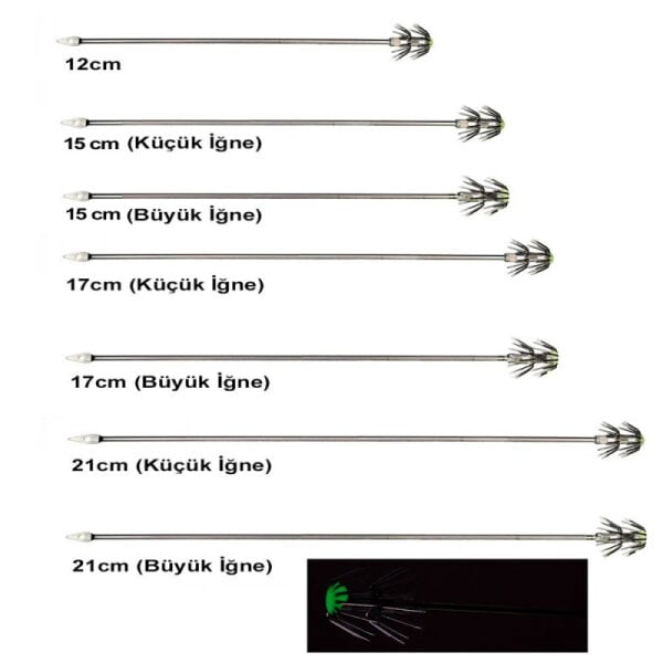 Ryuji Kalamar İğnesi Tel 21CM (KÜÇÜK İĞNE)