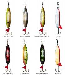 Dam Effzett Standard Spoon Slim 9.5 cm 32 gr Sinking Kaşık Silver