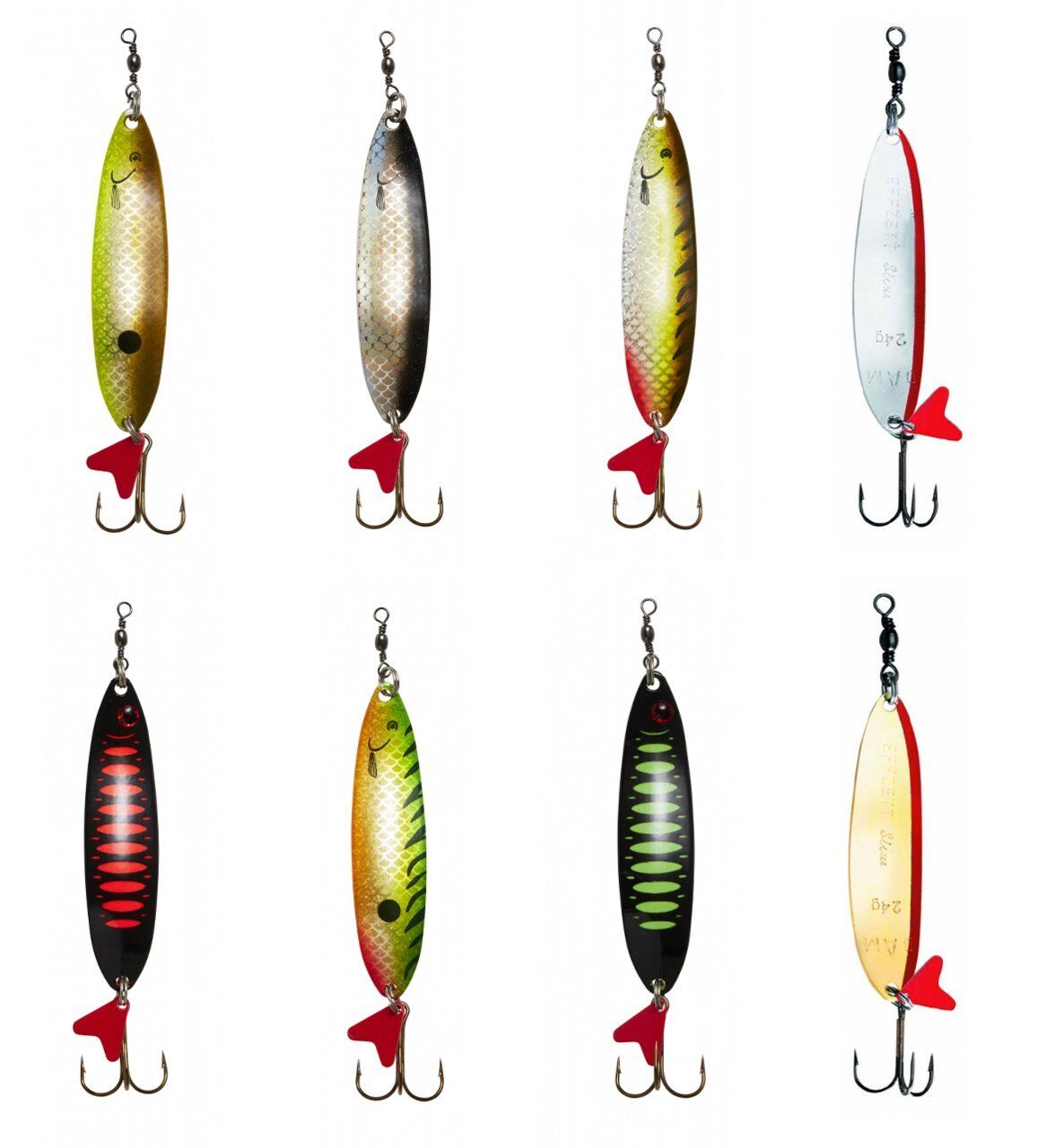 Dam Effzett Standard Spoon Slim 9.5 cm 32 gr Sinking Kaşık Silver