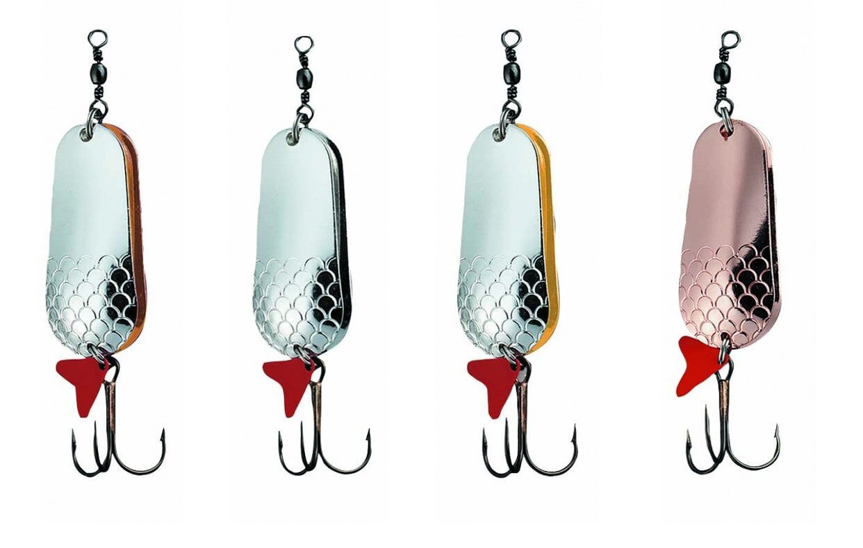 Dam Effzett Twin Spoon 5.5 cm 22 gr Sinking Kaşık Silver/Copper