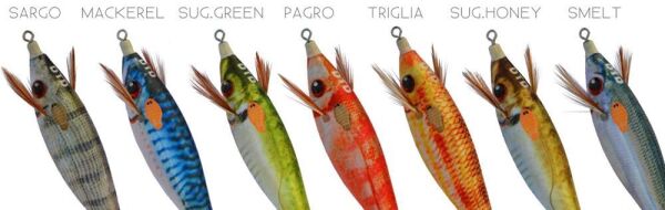 DTD Real Fish Bukva 3.0 Glow 80 mm 13 gr Kalamar Zokası MACKEREL