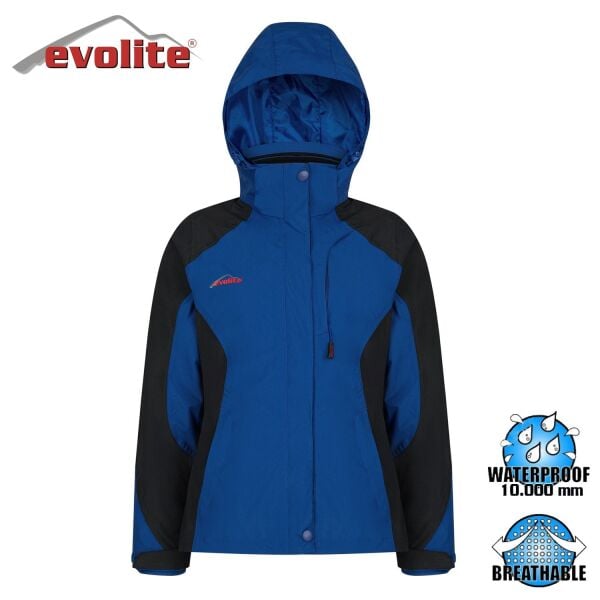 Evolite Diva Kadın 3in1 Mavi/Siyah Mont XS