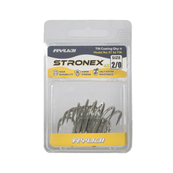 Ryuji Stronex ST56 Tin Üçlü İğne (6PCS) 2/0