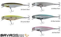 Savage gear 3D Twitch Minnow 8cm 10g Sahte Balık 06-Pink Flash