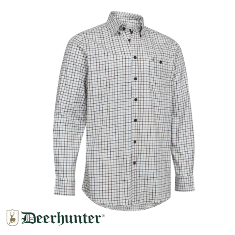 DEERHUNTER Gavin Mavi Kareli Gömlek 41/42
