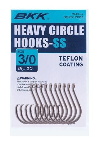 BKK SS Heavy Circle Olta İğnesi 1 10 Pcs