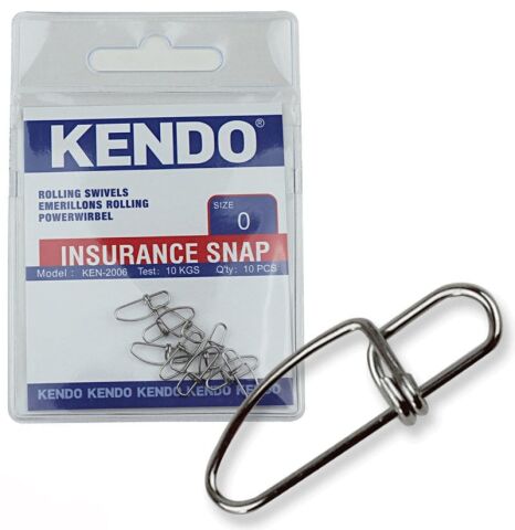 Kendo Insurance Snap 10 Adet (Rapala Klips) 000