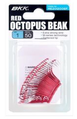 BKK Red Octopus Beak 50 Adet Olta İğnesi 6/0