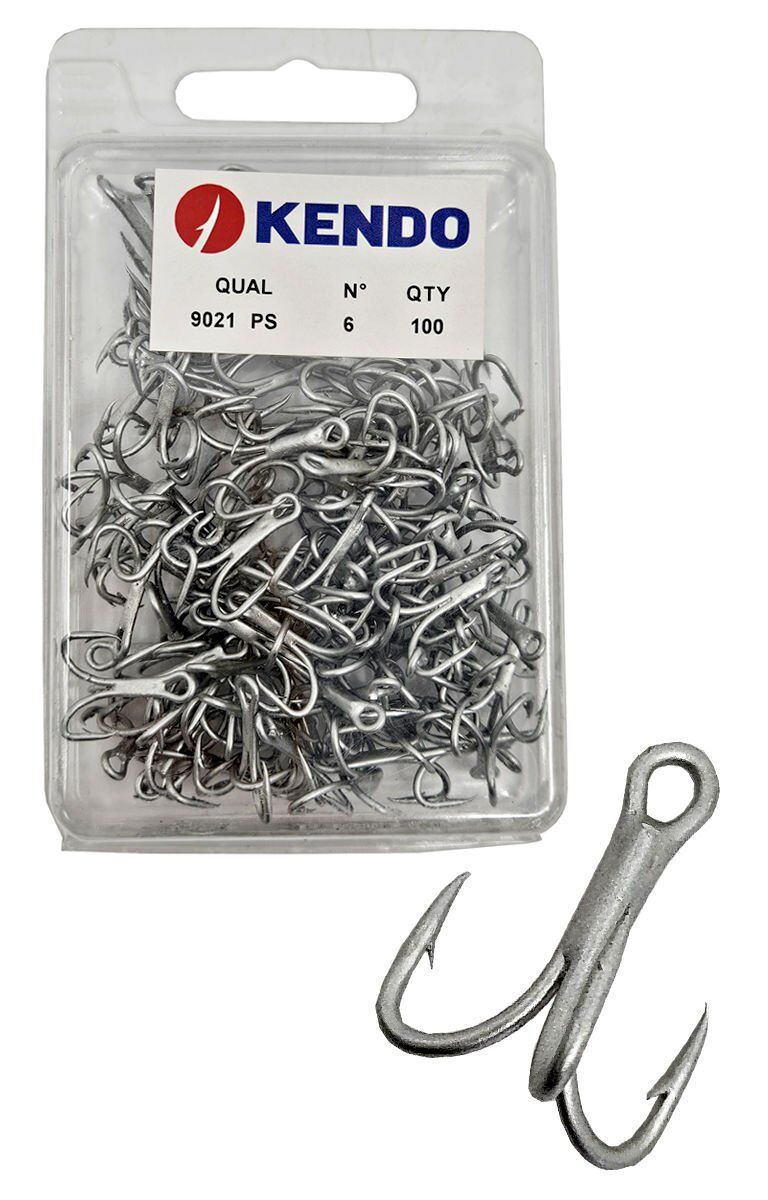 Kendo 9021 PS Faultless Treble 100 Adet 3 lü Çarpma İğnesi 4