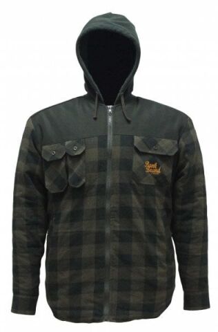 Prologic Bank Bound Shirt Jacket Green Check L