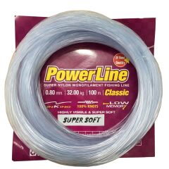 Powerline Classıc 100 m. Poşet Soft  Misina 0,70 mm Mavi