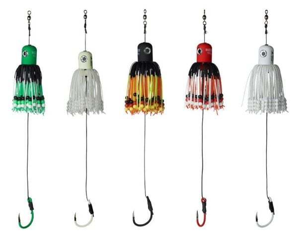 MADCAT A-Static Adjustable Clonk Teaser 33cm 10/0 150gr Sahte Balık Glow In The Dark