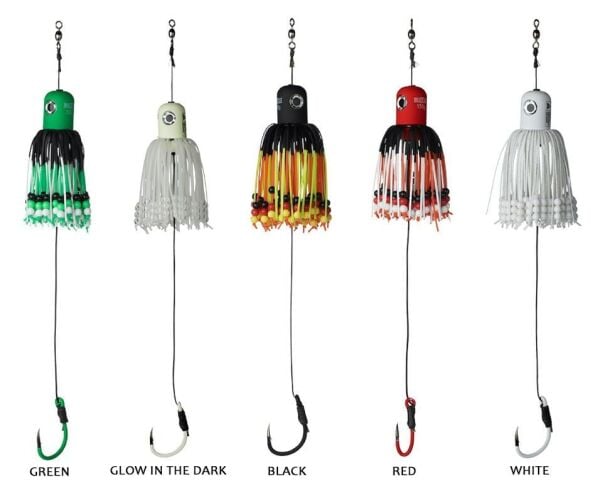 MADCAT A-Static Adjustable Clonk Teaser 33cm 10/0 150gr Sahte Balık Glow In The Dark