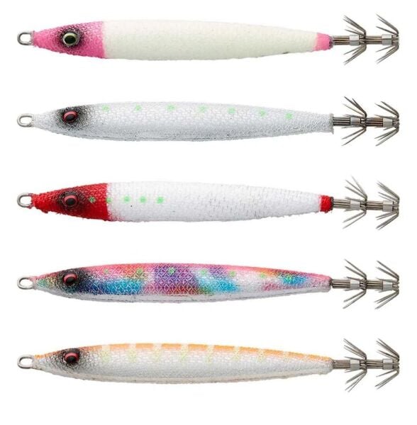 Savage Gear Squid Finger 8cm 35gr Sahte Balık Pink Head