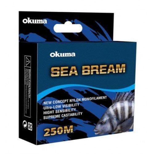 Okuma Sea Bream Nylon Clear Color 250 m 0,37mm