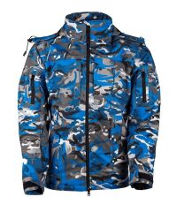 T. VAV Shell HT-01 Softshell Mont Yengeç Mavi - S