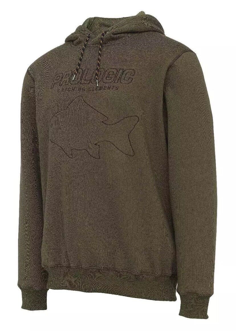 Prologic Mega Fish Hoodie Army Green L