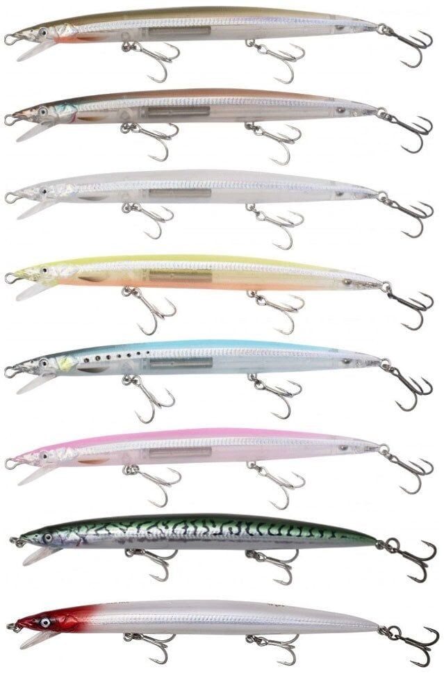 Savage gear Sandeel Jerk Minnow 145 14g Sahte Balık 03-White Flash