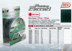 Lineaeffe Japan Braid Green 135 mt 8 Örgü ip 0,10mm