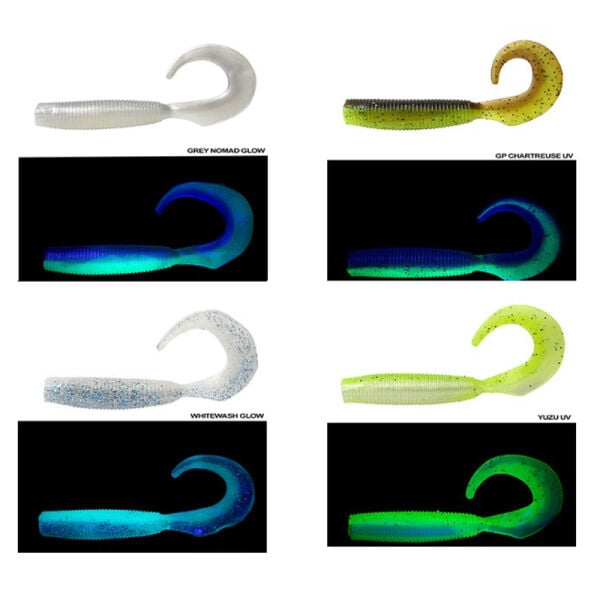 Daiwa Bait Junkie 10CM Grub (5 Adet) PEARL TROUT (#36)