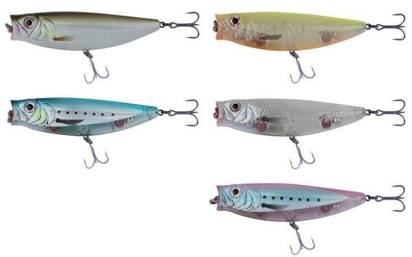 Savage gear 3D Minnow Pop Walker55 5,5cm 5g Sahte Balık 04-Lemon Back