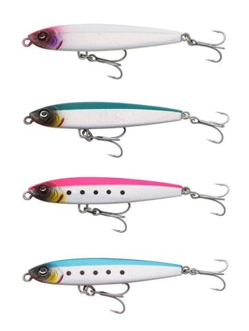 Savage Gear Jig Pencil Micro Z 4.5 cm 8G S Holo White Glow