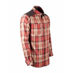 T. VAV Uzun Kol Gömlek Wintac-01 Bordo - XL