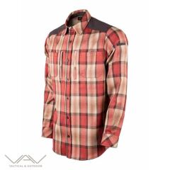 T. VAV Uzun Kol Gömlek Wintac-01 Bordo - XL