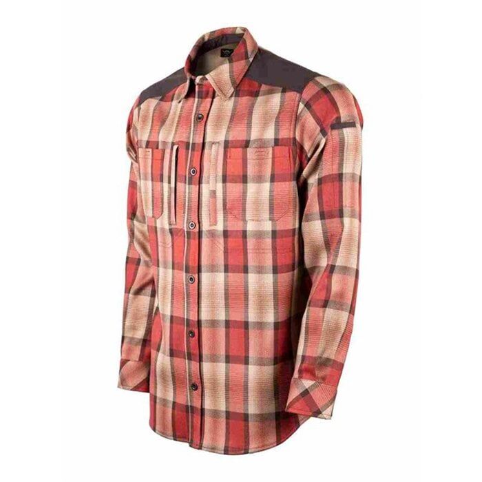 T. VAV Uzun Kol Gömlek Wintac-01 Bordo - XL