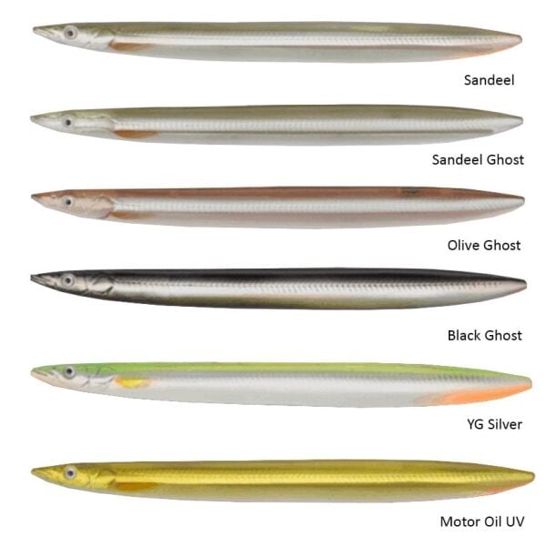 Savage gear B-SG Line Thru Sandeel 175mm 40g Sandeel Ghost