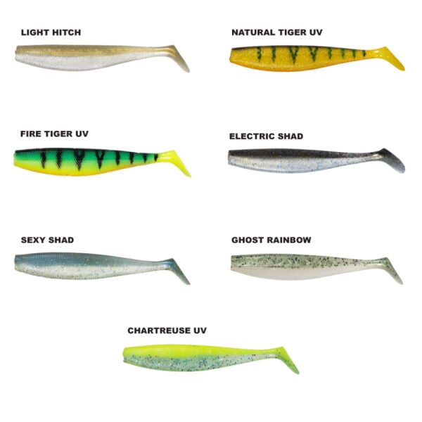 Ryuji Monster Shad 13.5CM ,16GR, (3AD) CHARTREUSE UV