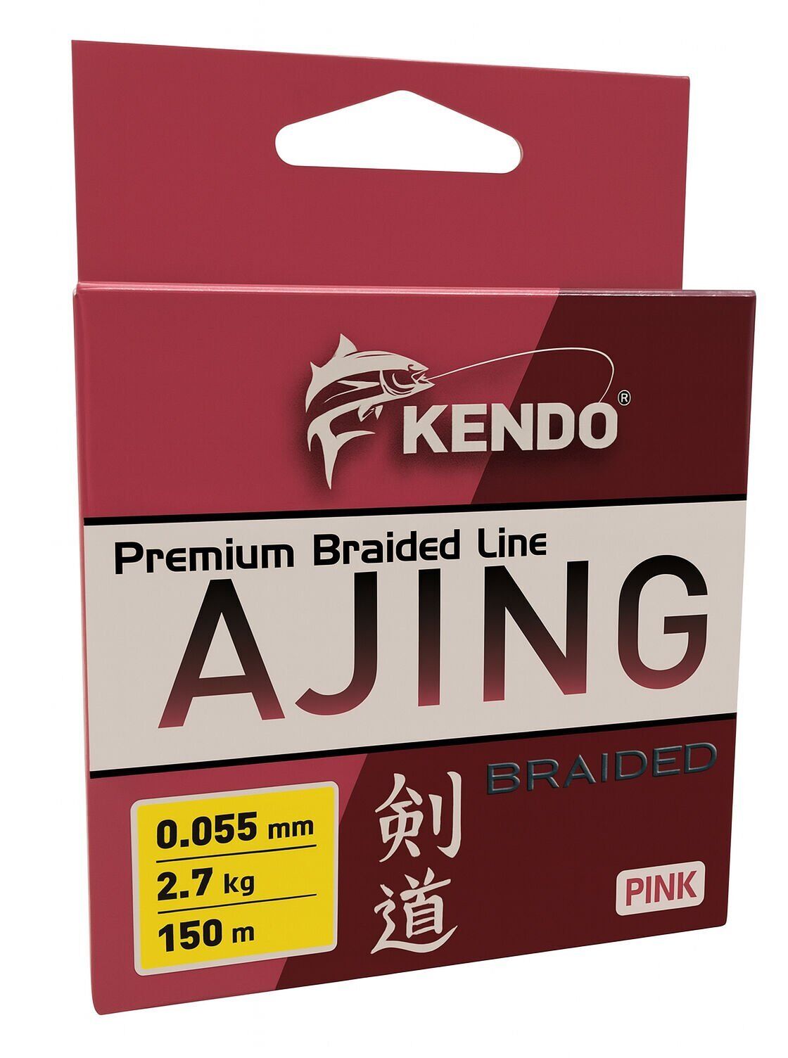 Kendo Ajing Premium Braided Line Pink 150m Örgü İp 0.065mm