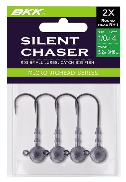 BKK Silent Chaser- Round Head Jighead 2 no 3.5 gr