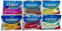 Kendo 10 cm Lrf Silicones Worm (Slim Gövde-Kokulu) 15 adet Yellow