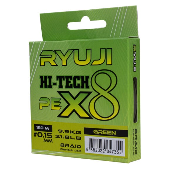 Ryuji Hi-Tech X8 150m İp Misina 0.06