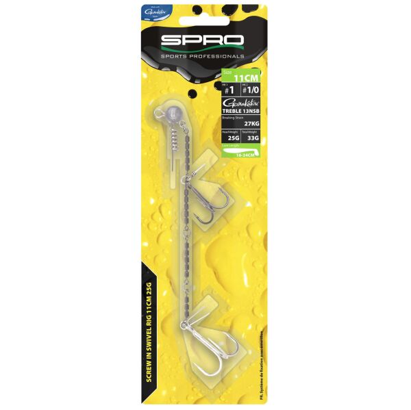 SPRO HD Screw in Swivel Rig 5,5CM 15G