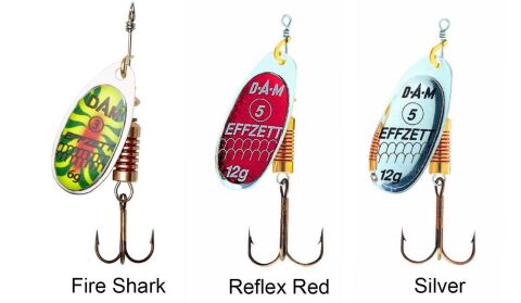 Dam Effzet Standard Spinner 6 gr #3 Kaşık Reflex Red