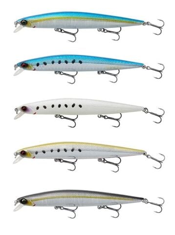 Savage Gear Sea Bass Minnow 12CM 14.5GR S Sunset Sardine