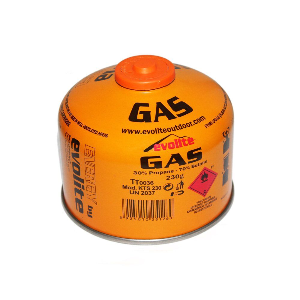 Evolite Butane Propane Vidalı 230 Gr Ocak Kartuşu