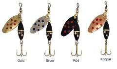 Myran Panter Spinn 3gr Kaşık Svart/Röd